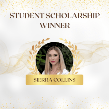 Student Scholarship Award Winner Sierra Collins